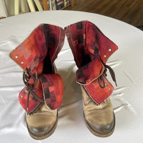 David Tyler Combat Boots - Picture 4 of 16